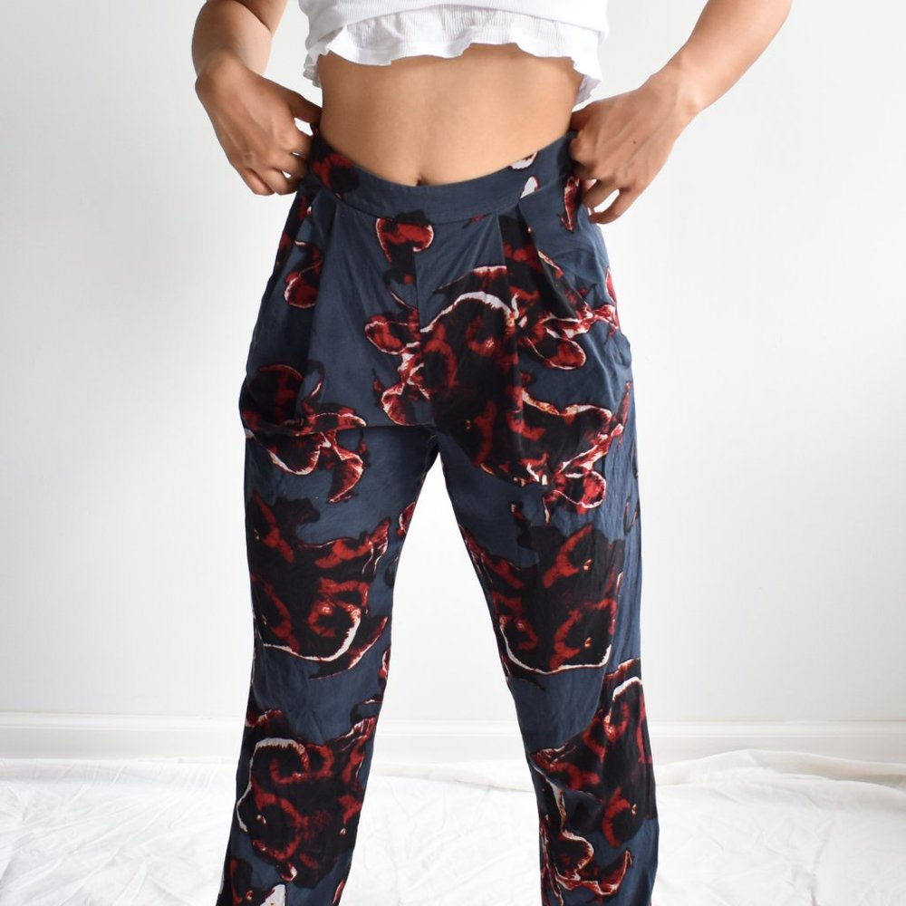 Bianca Spender Silk Jogger Pants - Picture 4 of 4